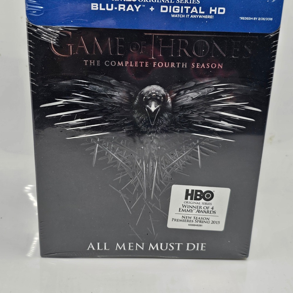 Game of Thrones The Complete Fourth Season Blu-ray Digital HD 4-Disc Set New